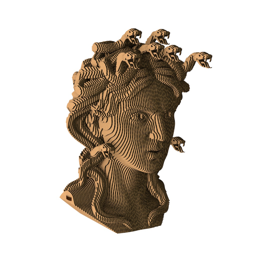 Пазл картонный 3D 