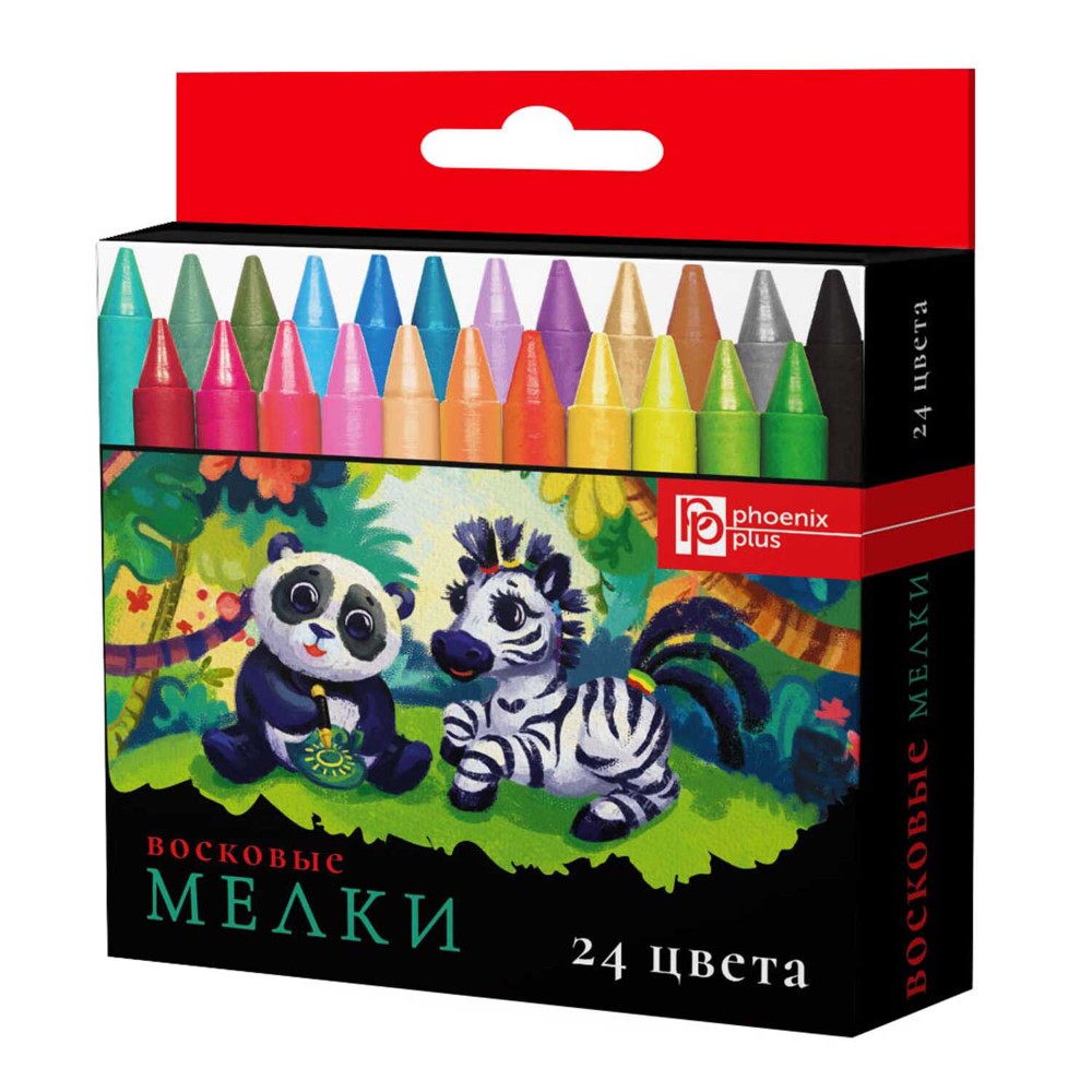 Мелки восковые 