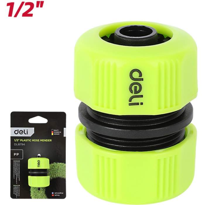 Муфта соединительная для шлангов Deli GS EDL8794, 1/2