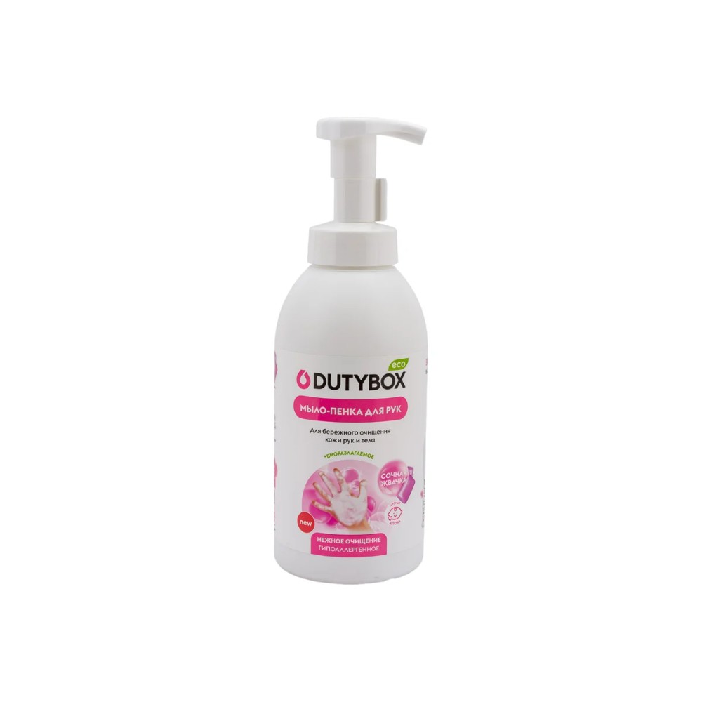 Мыло-пена Dutybox Bubble gum, экологичное, 500 мл