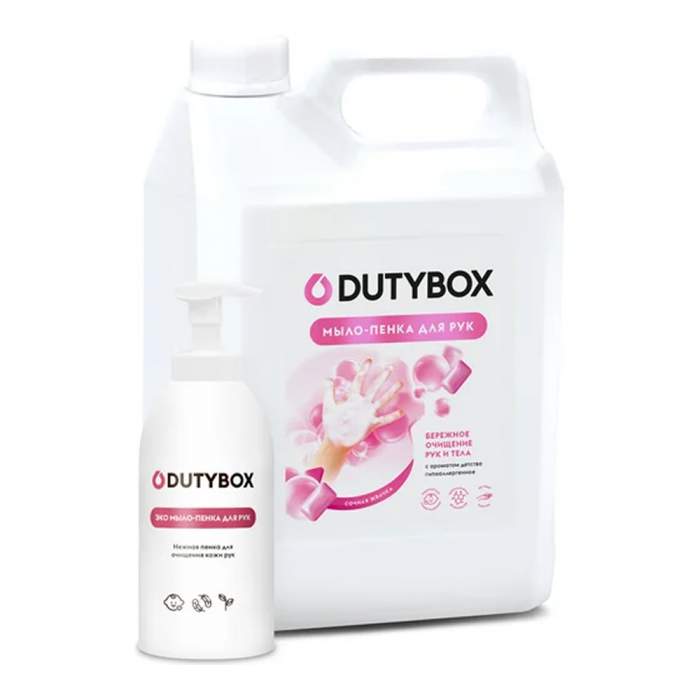 Мыло-пена Dutybox Bubble gum, экологичное, 5 л (+ ёмкость)