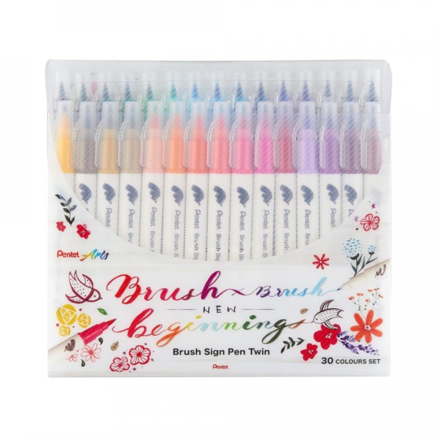 Маркер-кисть 