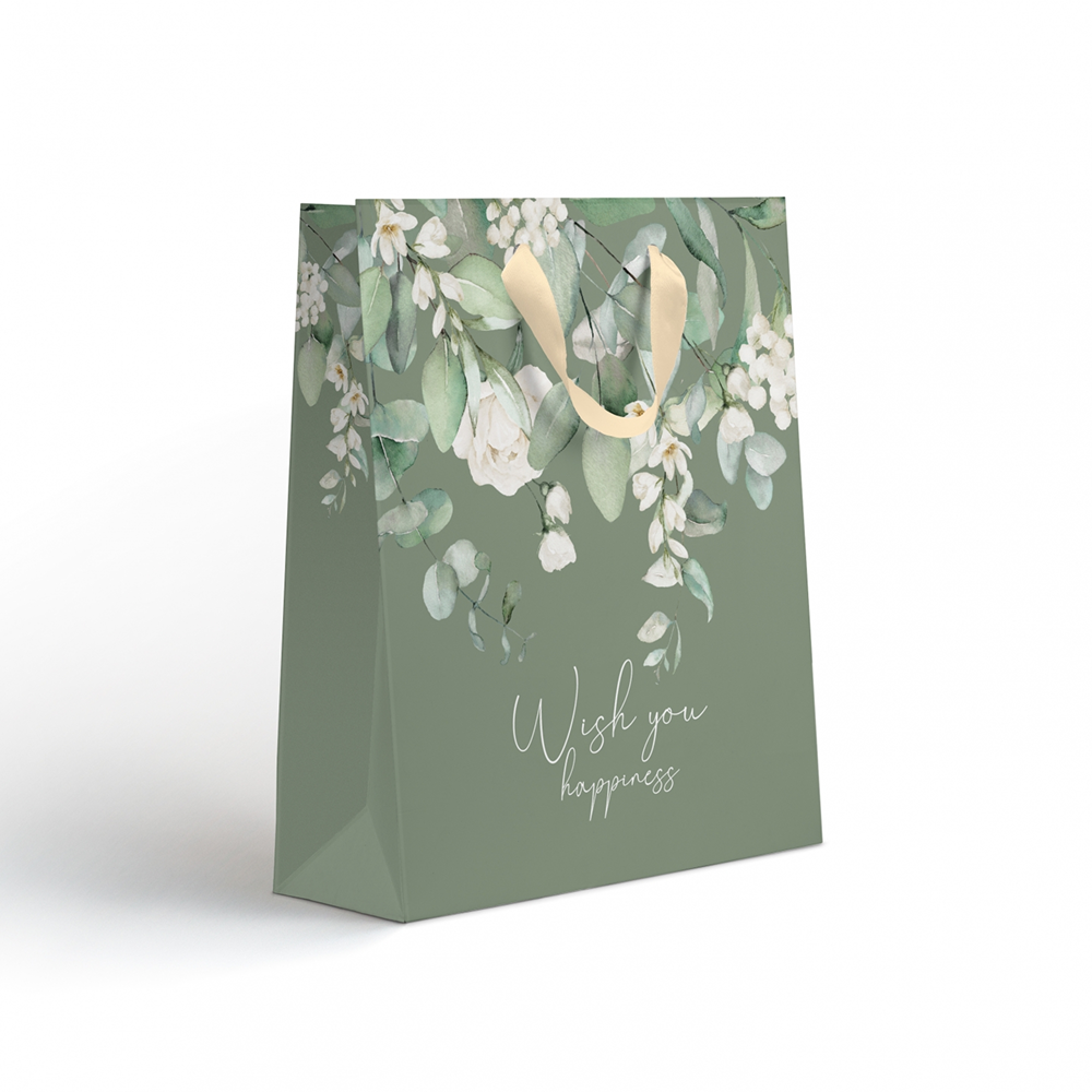 Пакет бумажный подарочный 