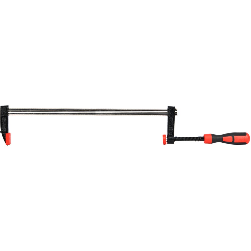 Струбцина F-образная Deli RS EDL111280Z, 120х800 мм, усиленная, черный, красный