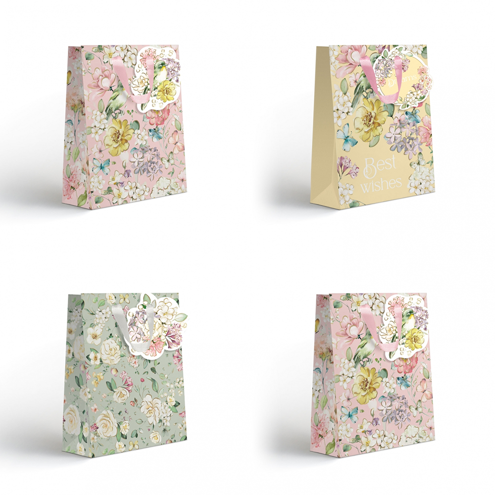 Пакет бумажный подарочный 