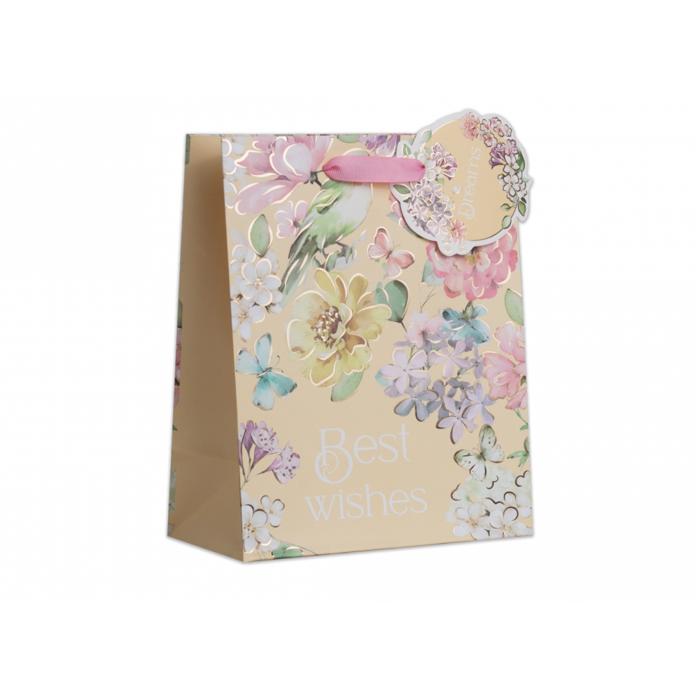 Пакет бумажный подарочный 