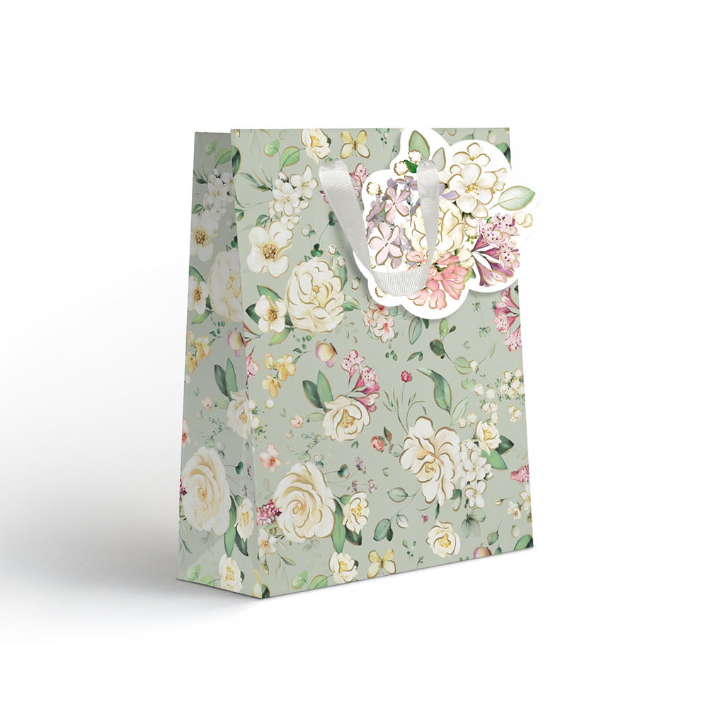 Пакет бумажный подарочный 