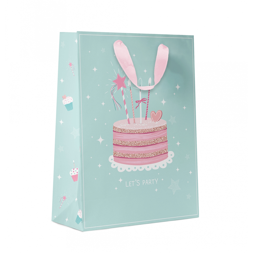 Пакет бумажный подарочный 