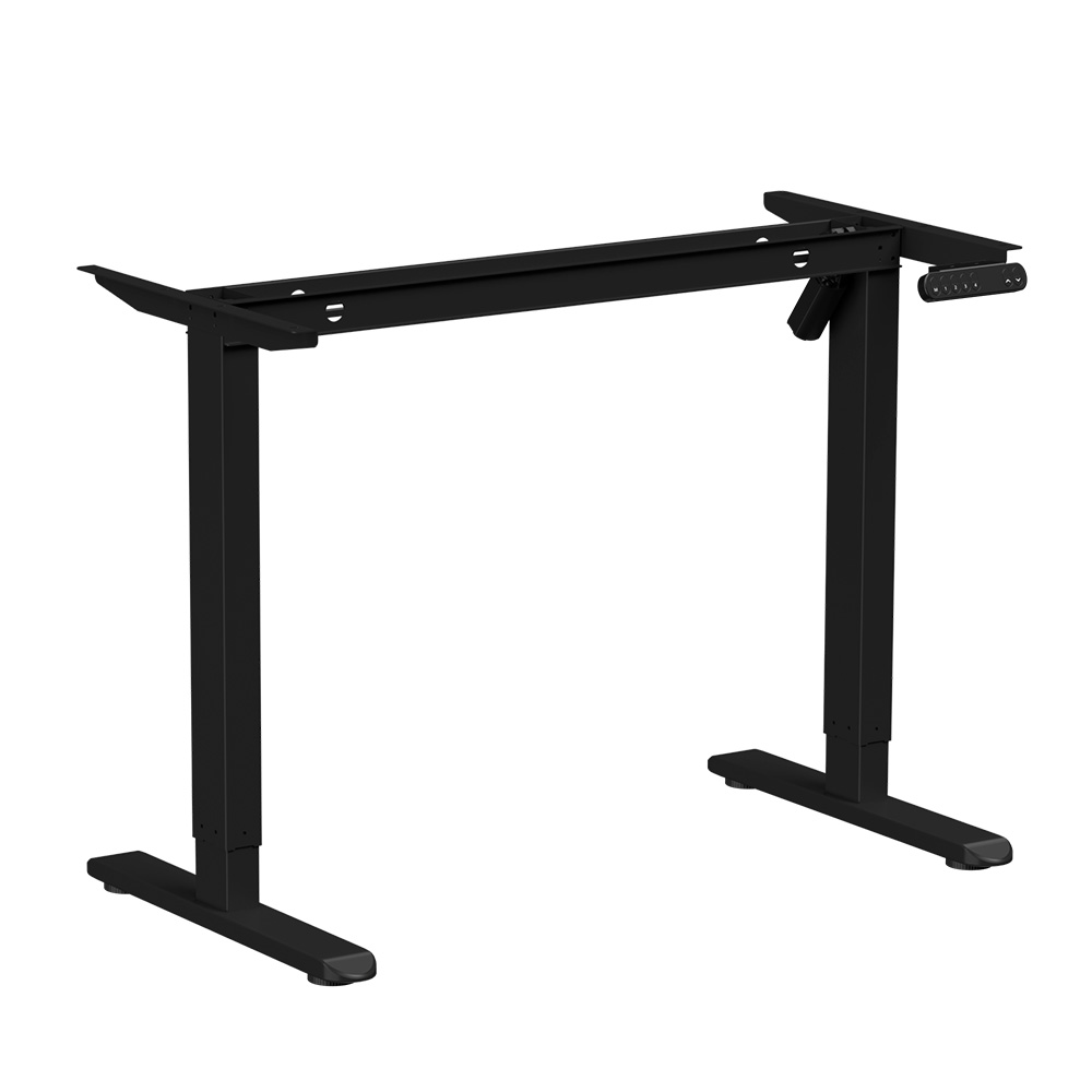 Каркас стола с электроприводом одномоторный AOKE, Well Desk BASIC, черный (AK-LCSM01ST-M60-BK)