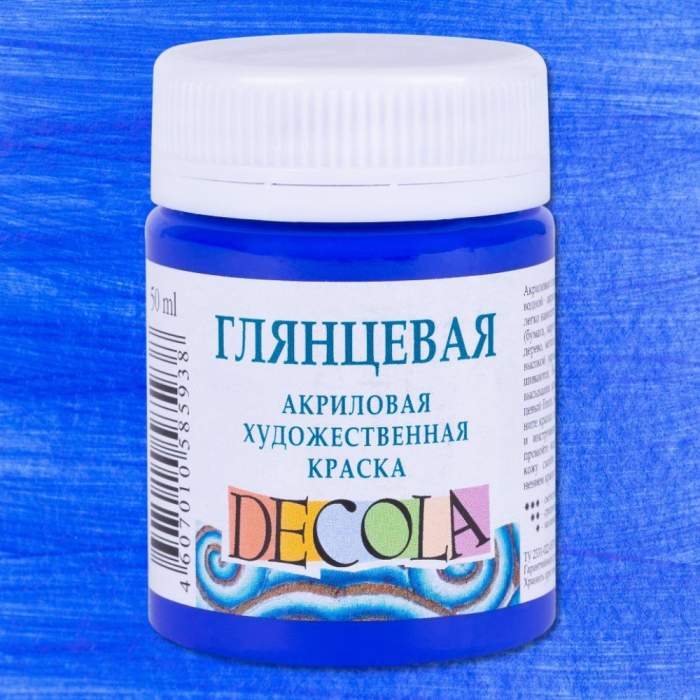 Краска акриловая глянцевая 