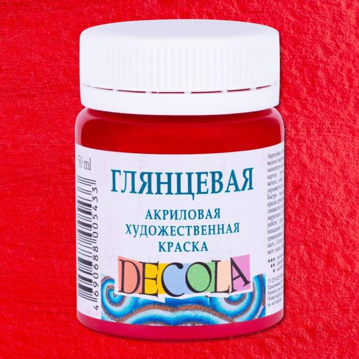 Краска акриловая глянцевая 