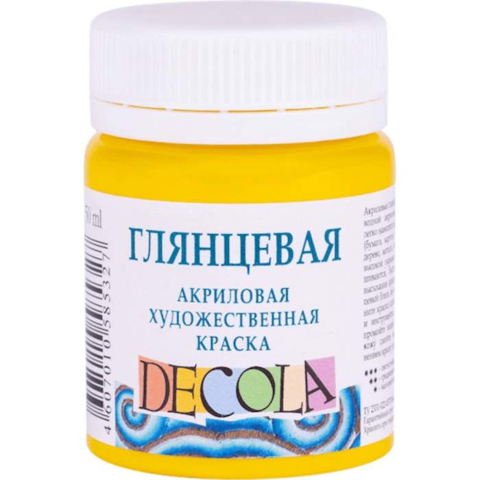 Краска акриловая глянцевая 