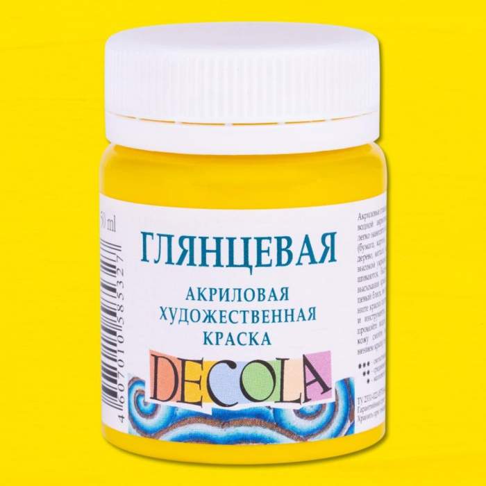 Краска акриловая глянцевая 
