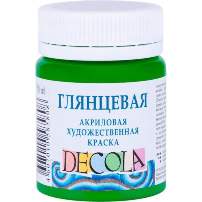 Краска акриловая глянцевая 
