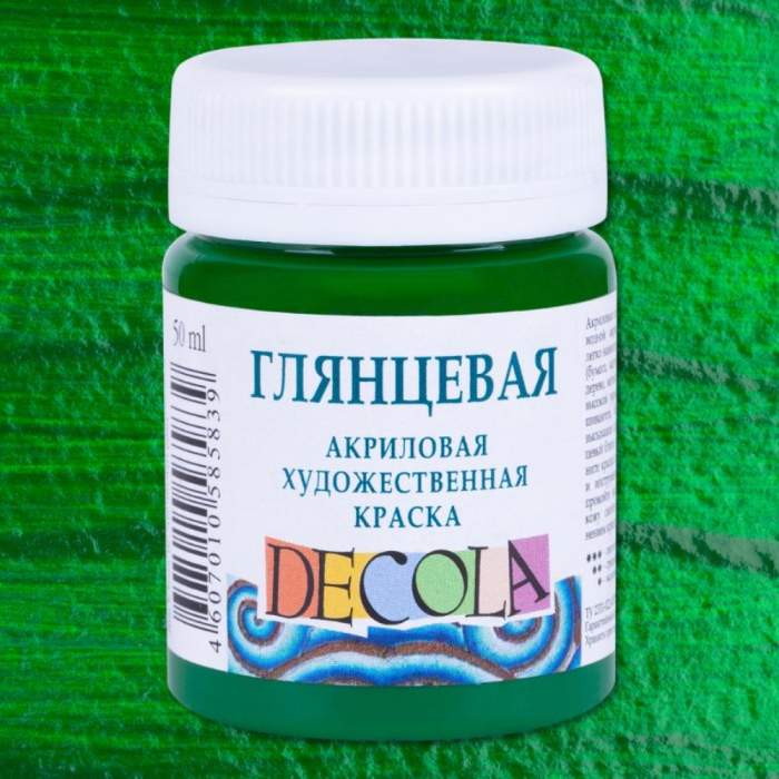 Краска акриловая глянцевая 