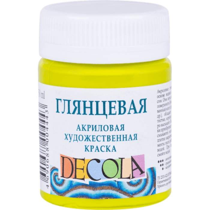 Краска акриловая глянцевая 