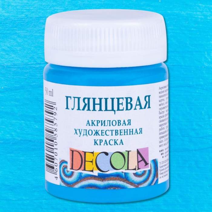 Краска акриловая глянцевая 