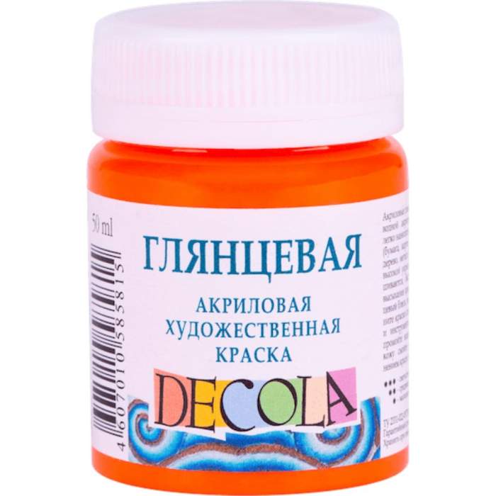 Краска акриловая глянцевая 