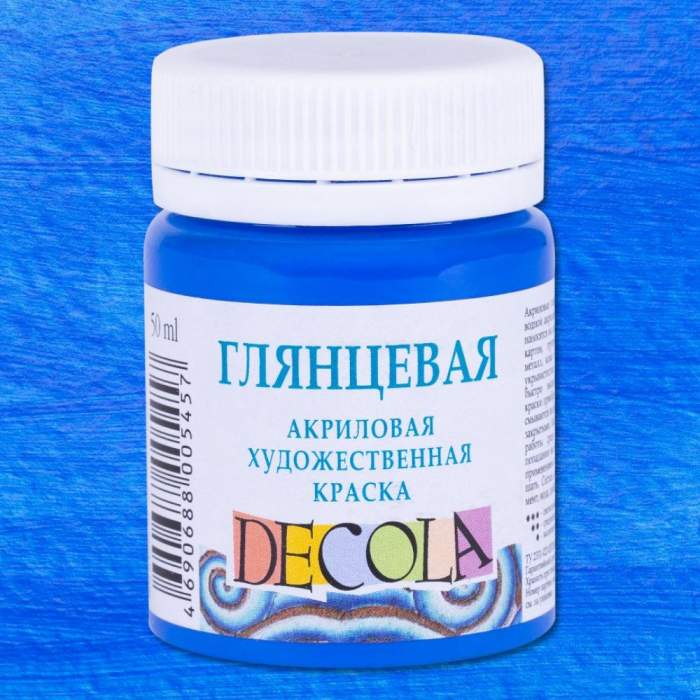Краска акриловая глянцевая 