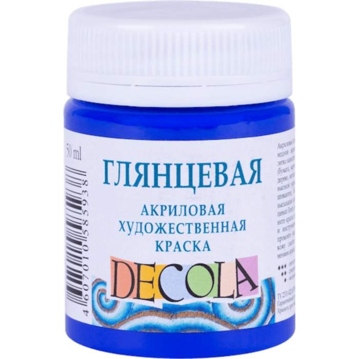 Краска акриловая глянцевая 