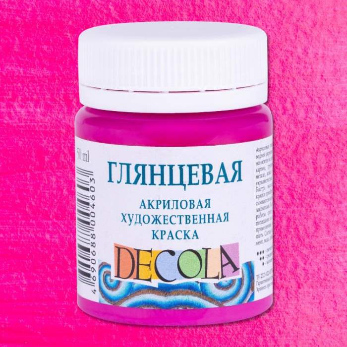 Краска акриловая глянцевая 