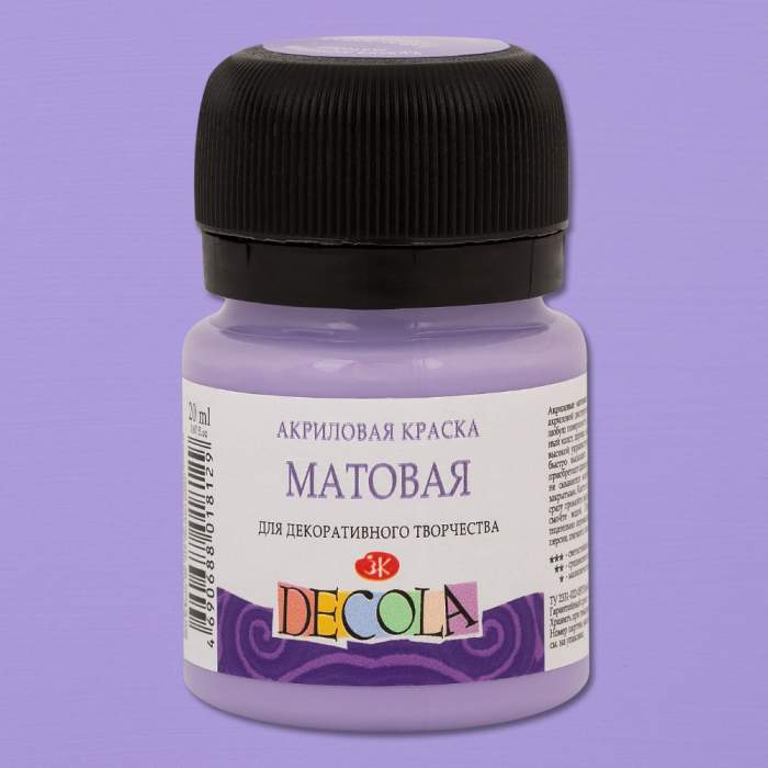 Краска акриловая матовая 