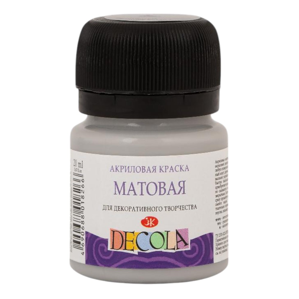Краска акриловая матовая 