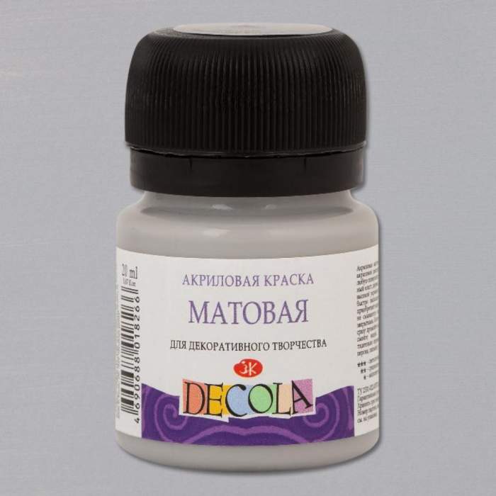 Краска акриловая матовая 