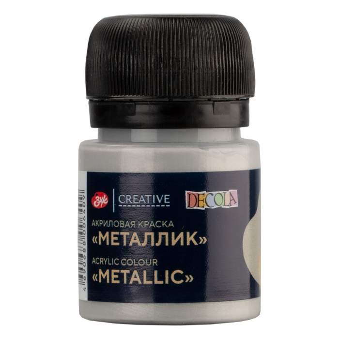 Краска акриловая металлик 