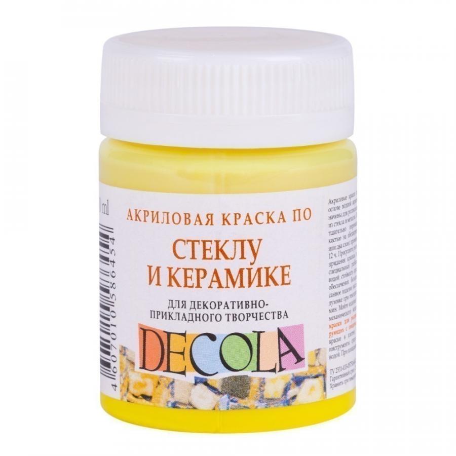 Краска акриловая по стеклу и керамике 