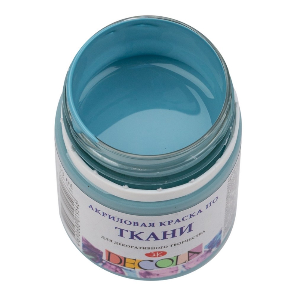 Краска акриловая по ткани 