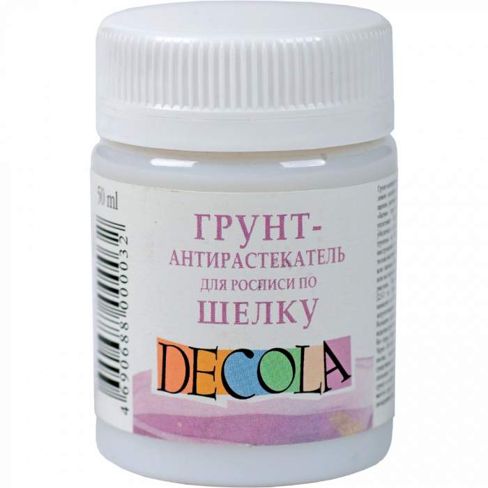 Грунт-антирастекатель по шелку 