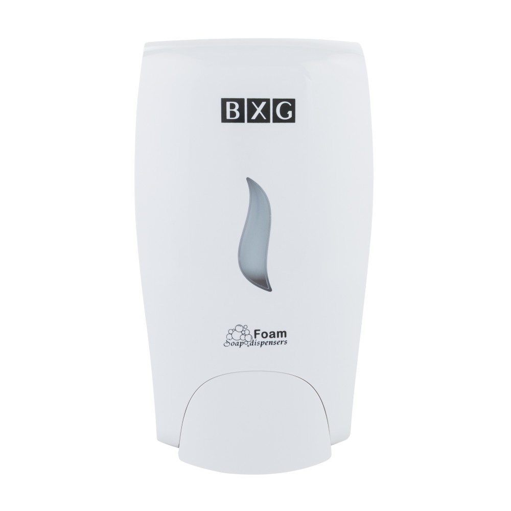 Диспенсер BXG-FD-1058, для мыла-пены 1 л, пластик, белый