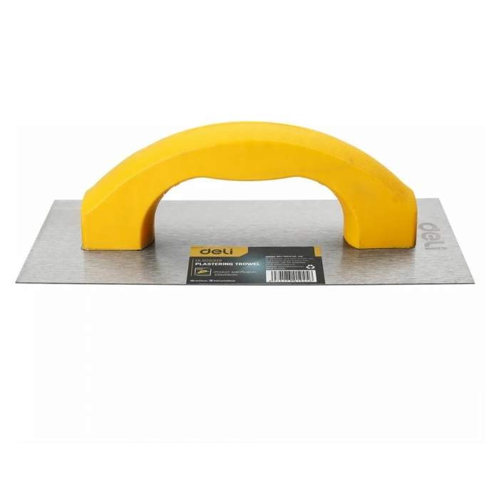 Гладилка Deli YS EDL509309, нержавеющая, 230 x 100 мм, 2-х компонентная рукоятка