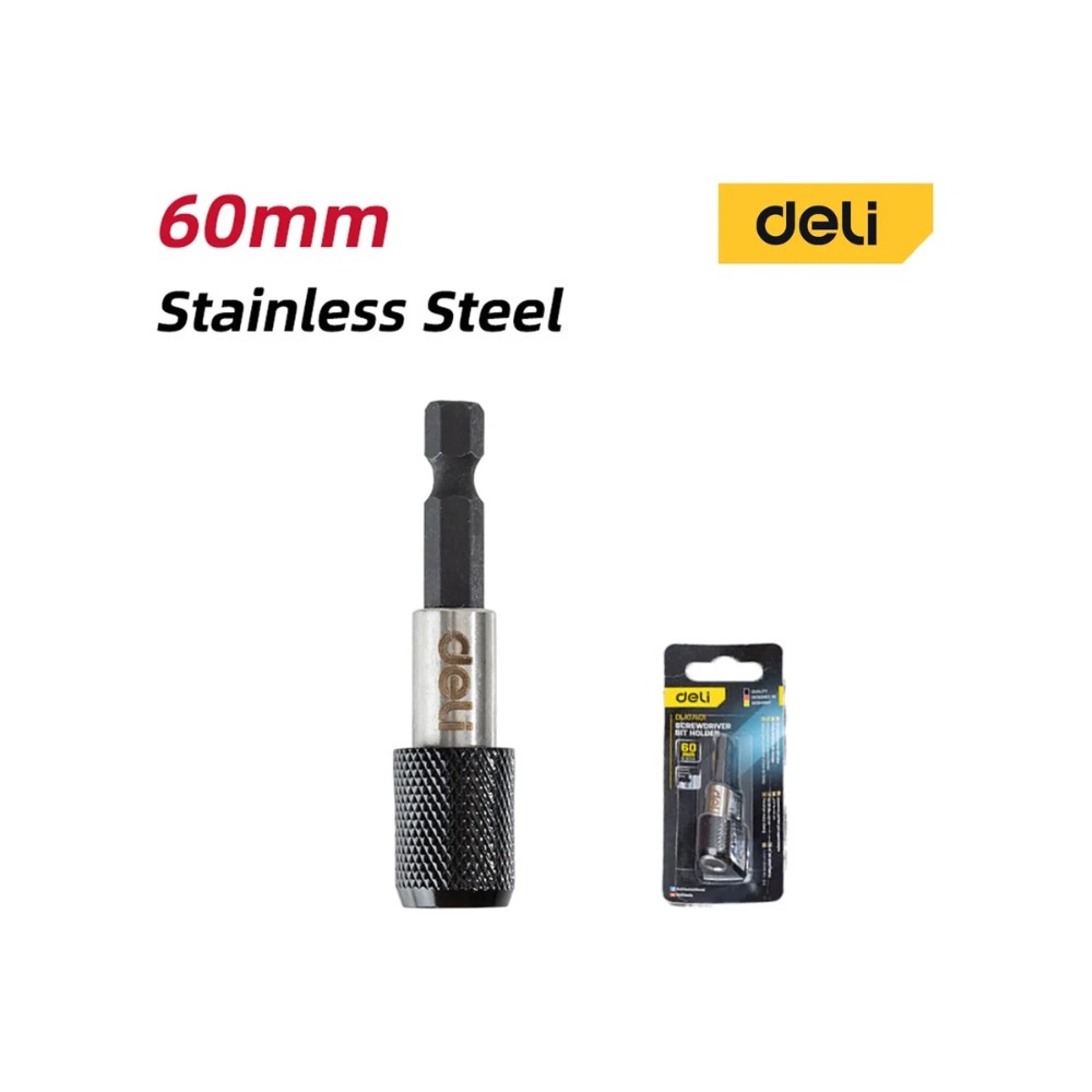 Держатель бит (насадок) Deli YS EDL107401, магнитный, набор 2 шт., 60мм, 1/4