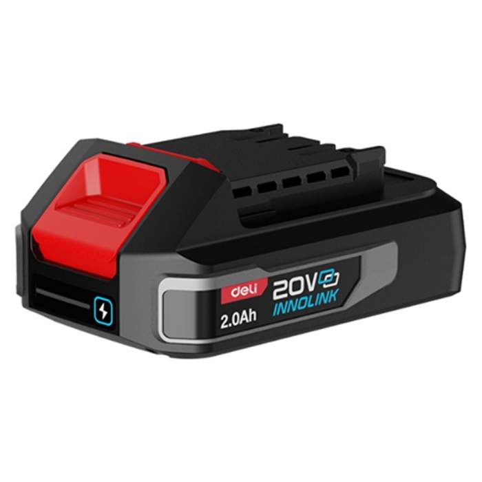 Аккумуляторная батарея Deli RS EDE-DC20A2, 20 В, 2 Ач