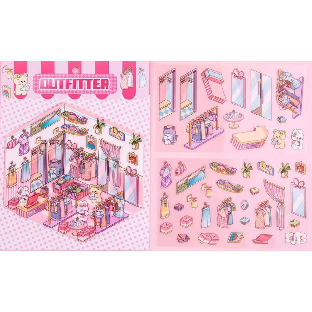 Набор наклеек 