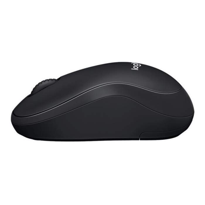 Мышь Logitech B220, беспроводная, USB, черный