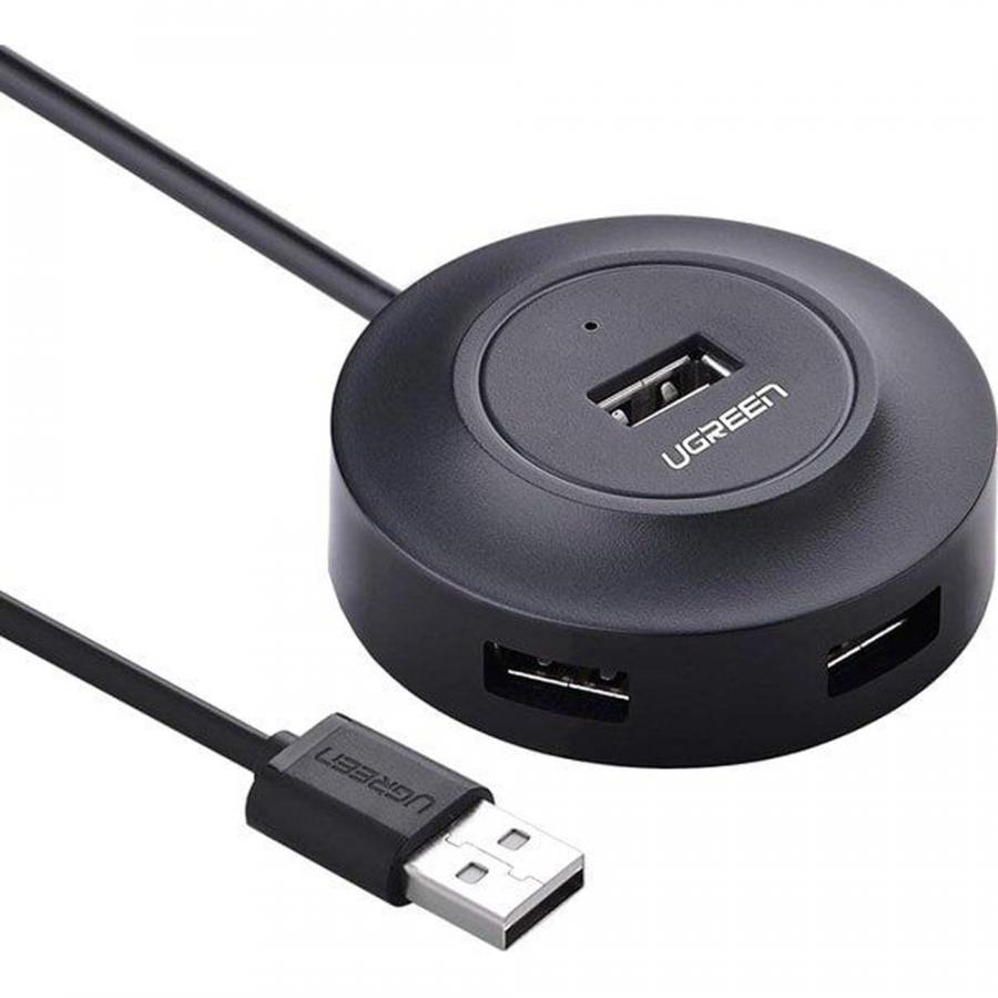 USB-хаб UGREEN CR106-20277 USB 2.0 to 4 USB 2.0