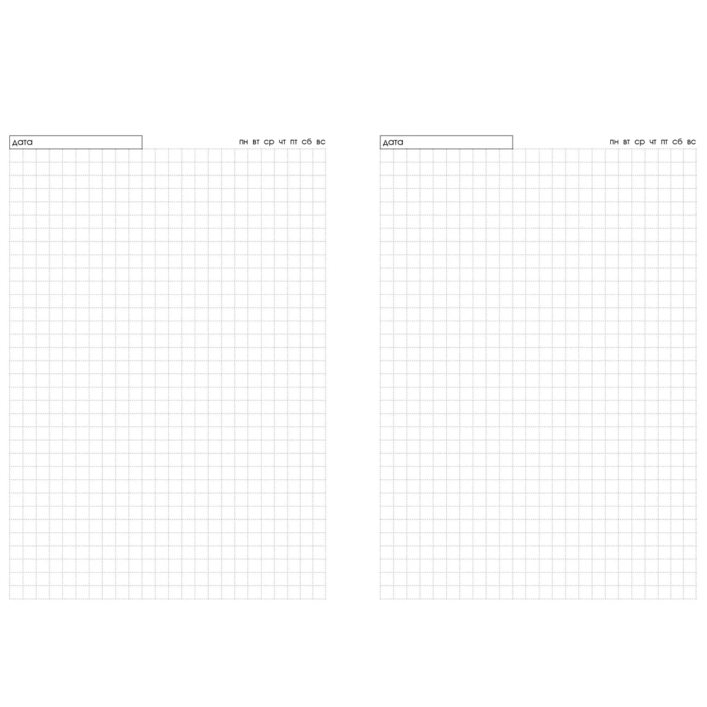 Ежедневник недатированный 