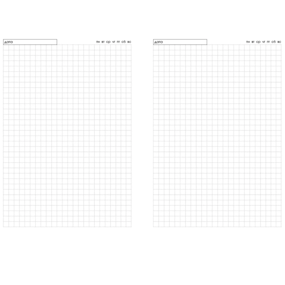 Ежедневник недатированный 