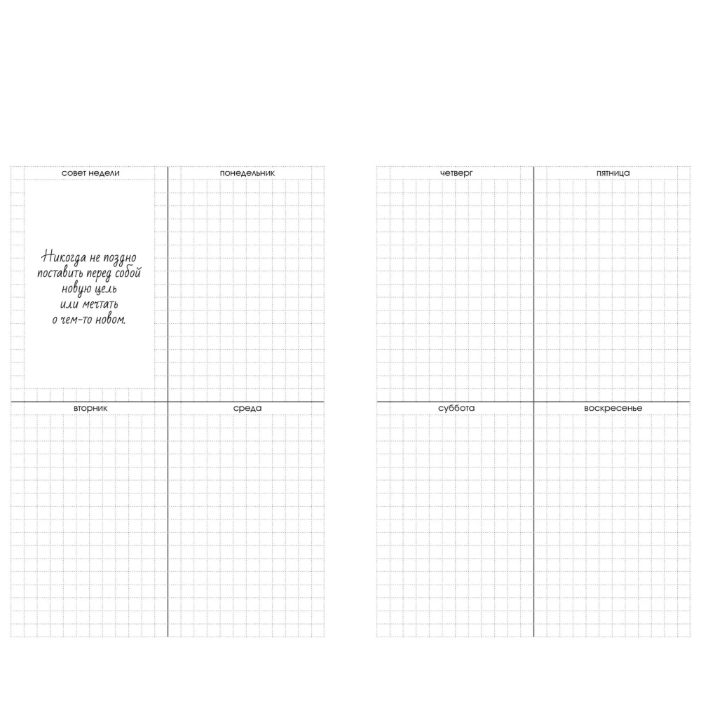 Ежедневник недатированный 