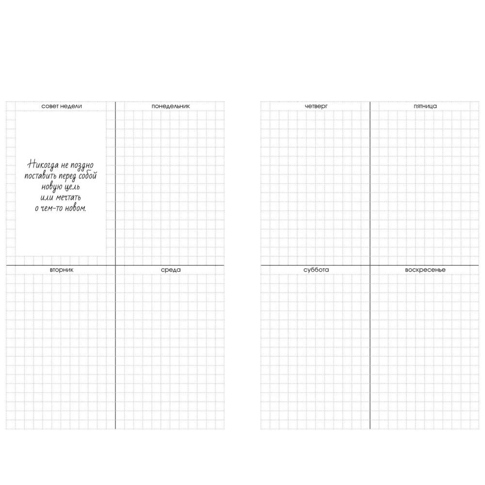 Ежедневник недатированный 