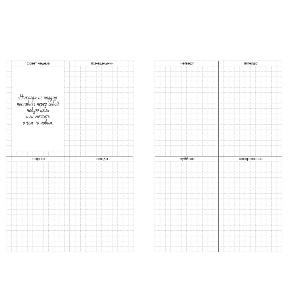 Ежедневник недатированный 