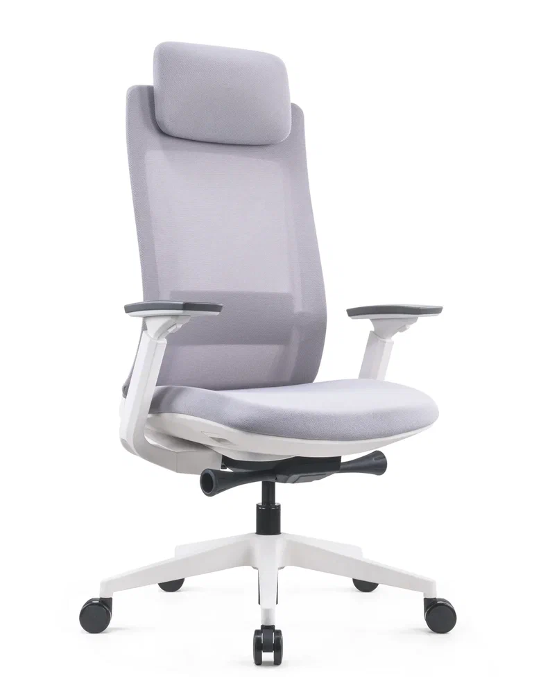 Кресло компьютерное SitZone E-VL002A-BS, сетка, ткань, пластик, серый