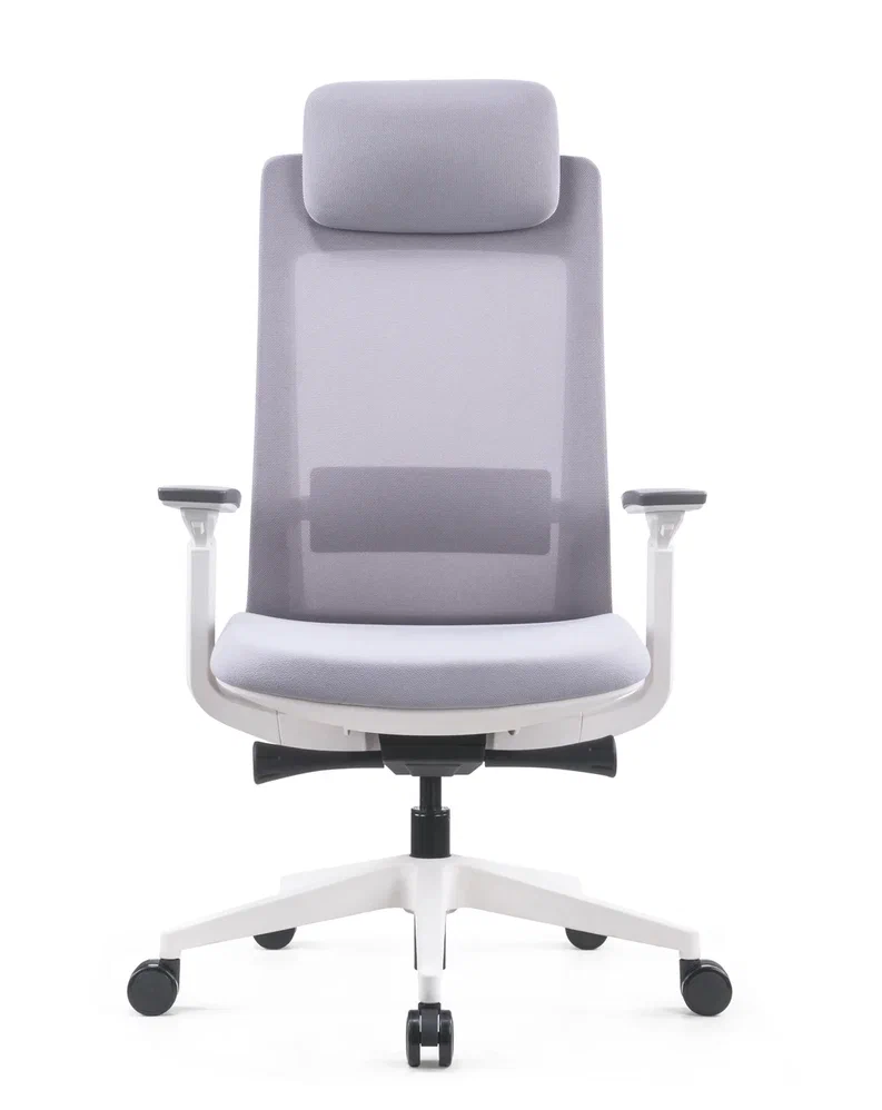 Кресло компьютерное SitZone E-VL002A-BS, сетка, ткань, пластик, серый