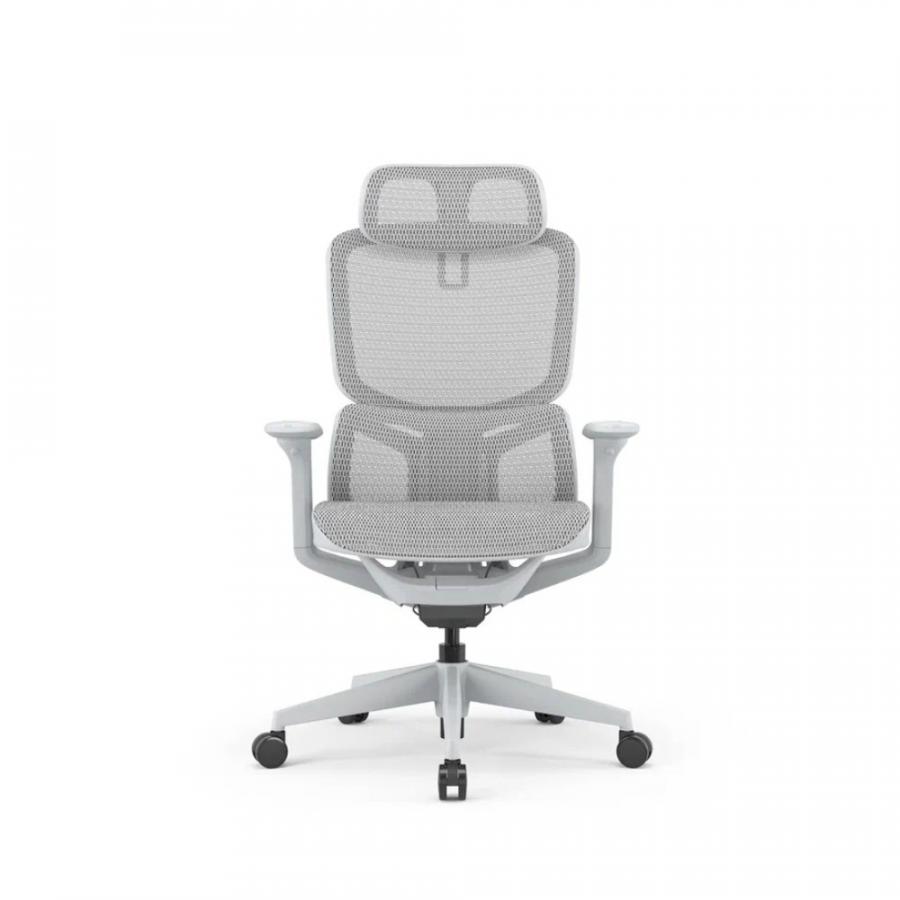 Кресло компьютерное SitZone E-JX-002А, сетка, пластик, белый