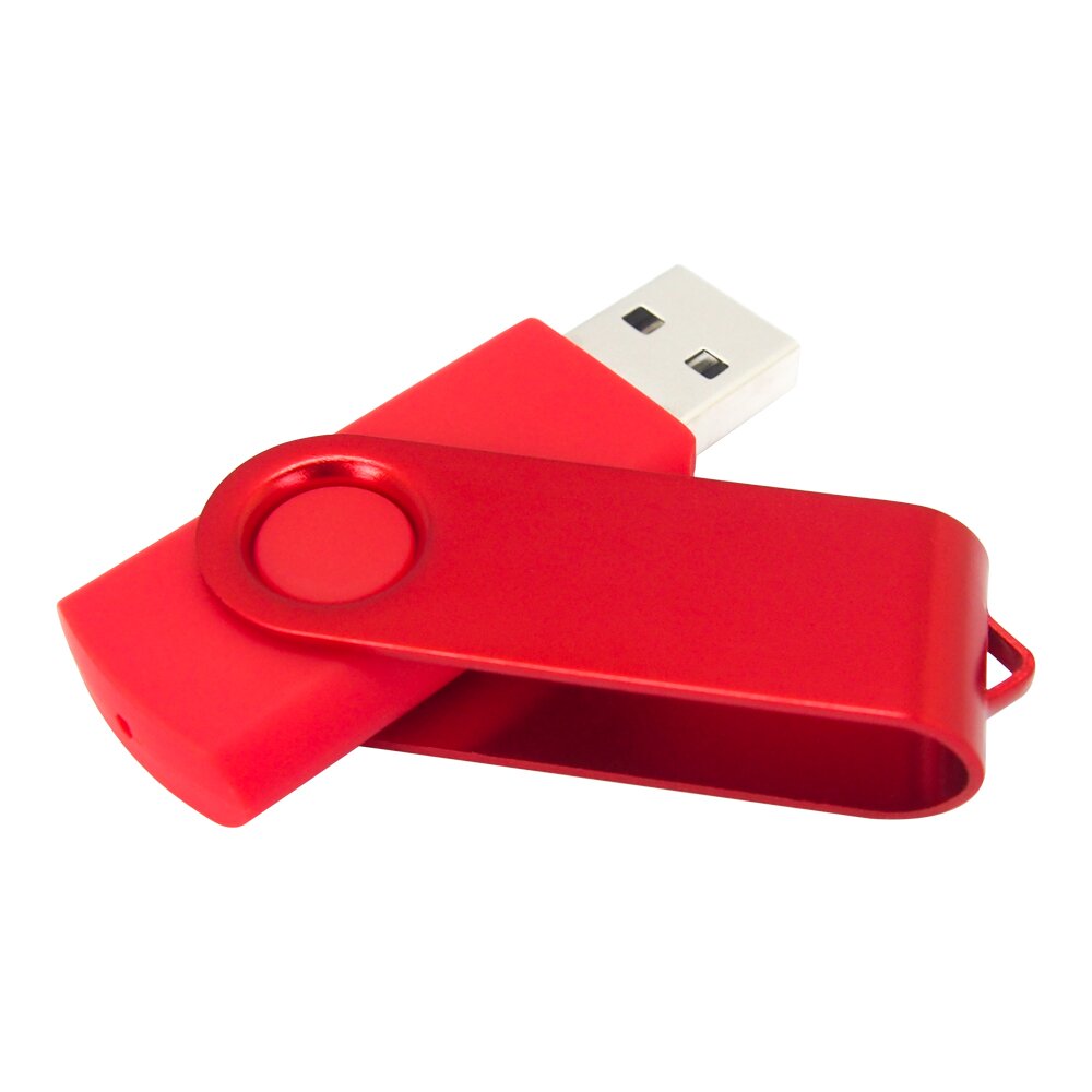 USB Flash накопитель 2.0 16 Gb VDF-008 СС, пластик, металл, красный