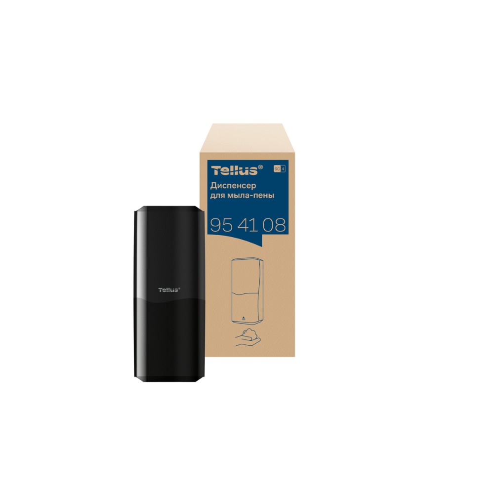 Диспенсер Tellus для мыла-пены, сенсорный черный, SC4