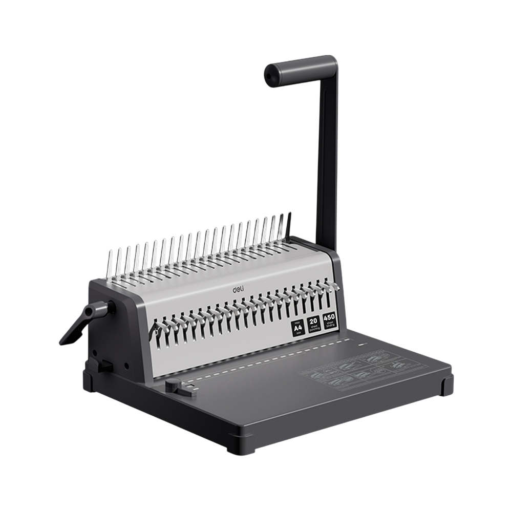 Перфобиндер Deli Plastic Binder 